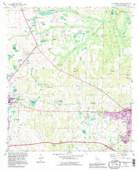 Cottondale East Florida Historical topographic map, 1:24000 scale, 7.5 X 7.5 Minute, Year 1994