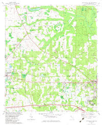 Cottondale East Florida Historical topographic map, 1:24000 scale, 7.5 X 7.5 Minute, Year 1982