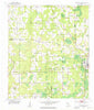 Cottondale West Florida Historical topographic map, 1:24000 scale, 7.5 X 7.5 Minute, Year 1952