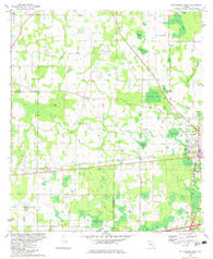 Cottondale West Florida Historical topographic map, 1:24000 scale, 7.5 X 7.5 Minute, Year 1982