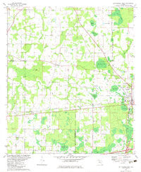 Cottondale West Florida Historical topographic map, 1:24000 scale, 7.5 X 7.5 Minute, Year 1982