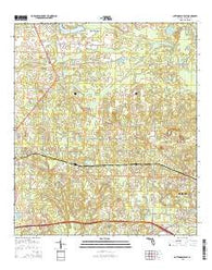 Cottondale East Florida Current topographic map, 1:24000 scale, 7.5 X 7.5 Minute, Year 2015