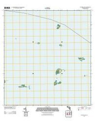 Cottrell Key Florida Historical topographic map, 1:24000 scale, 7.5 X 7.5 Minute, Year 2012