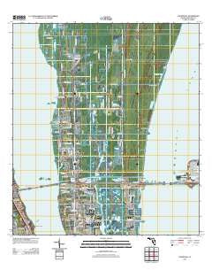 Courtenay Florida Historical topographic map, 1:24000 scale, 7.5 X 7.5 Minute, Year 2012