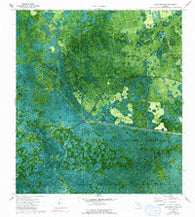 Cow Bone Island Florida Historical topographic map, 1:24000 scale, 7.5 X 7.5 Minute, Year 1974