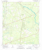 Crawfordville East Florida Historical topographic map, 1:24000 scale, 7.5 X 7.5 Minute, Year 1972