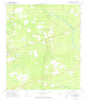 Crawfordville East Florida Historical topographic map, 1:24000 scale, 7.5 X 7.5 Minute, Year 1972