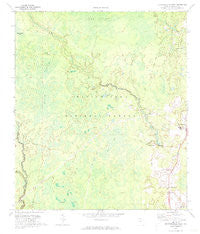Crawfordville West Florida Historical topographic map, 1:24000 scale, 7.5 X 7.5 Minute, Year 1972