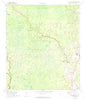 Crawfordville West Florida Historical topographic map, 1:24000 scale, 7.5 X 7.5 Minute, Year 1972