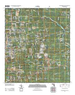 Crawfordville East Florida Historical topographic map, 1:24000 scale, 7.5 X 7.5 Minute, Year 2012