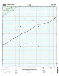 Crawl Key Florida Current topographic map, 1:24000 scale, 7.5 X 7.5 Minute, Year 2015