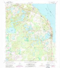 Crescent City Florida Historical topographic map, 1:24000 scale, 7.5 X 7.5 Minute, Year 1970