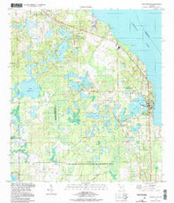 Crescent City Florida Historical topographic map, 1:24000 scale, 7.5 X 7.5 Minute, Year 1994