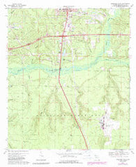 Crestview South Florida Historical topographic map, 1:24000 scale, 7.5 X 7.5 Minute, Year 1973