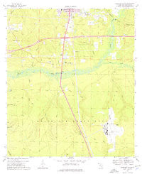 Crestview South Florida Historical topographic map, 1:24000 scale, 7.5 X 7.5 Minute, Year 1973