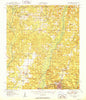 Crestview Florida Historical topographic map, 1:62500 scale, 15 X 15 Minute, Year 1951