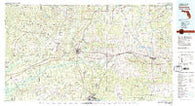 Crestview Florida Historical topographic map, 1:100000 scale, 30 X 60 Minute, Year 1978
