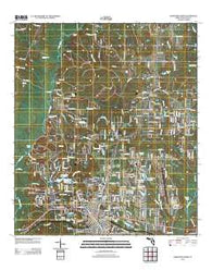 Crestview North Florida Historical topographic map, 1:24000 scale, 7.5 X 7.5 Minute, Year 2012
