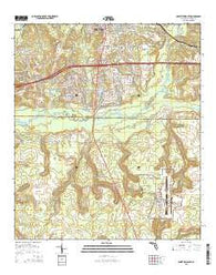 Crestview South Florida Current topographic map, 1:24000 scale, 7.5 X 7.5 Minute, Year 2015