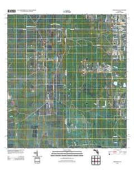 Crewsville Florida Historical topographic map, 1:24000 scale, 7.5 X 7.5 Minute, Year 2012