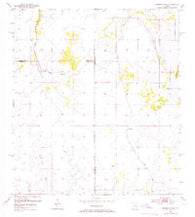Crewsville SE Florida Historical topographic map, 1:24000 scale, 7.5 X 7.5 Minute, Year 1953