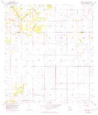 Crewsville SW Florida Historical topographic map, 1:24000 scale, 7.5 X 7.5 Minute, Year 1956