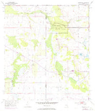 Crewsville Florida Historical topographic map, 1:24000 scale, 7.5 X 7.5 Minute, Year 1953