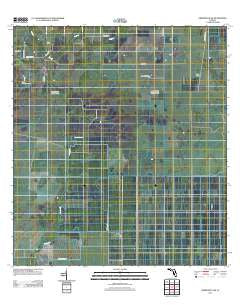 Crewsville SW Florida Historical topographic map, 1:24000 scale, 7.5 X 7.5 Minute, Year 2012