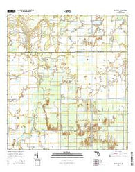 Crewsville SW Florida Current topographic map, 1:24000 scale, 7.5 X 7.5 Minute, Year 2015