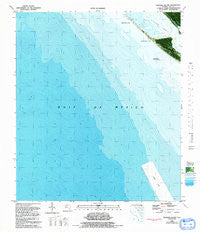 Crooked Island Florida Historical topographic map, 1:24000 scale, 7.5 X 7.5 Minute, Year 1982