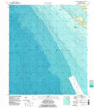 Crooked Island Florida Historical topographic map, 1:24000 scale, 7.5 X 7.5 Minute, Year 1994