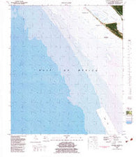 Crooked Island Florida Historical topographic map, 1:24000 scale, 7.5 X 7.5 Minute, Year 1982