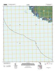 Crooked Point Florida Historical topographic map, 1:24000 scale, 7.5 X 7.5 Minute, Year 2012