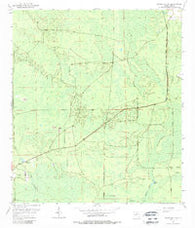 Cross City SW Florida Historical topographic map, 1:24000 scale, 7.5 X 7.5 Minute, Year 1954