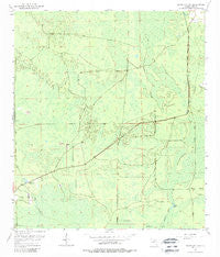 Cross City SW Florida Historical topographic map, 1:24000 scale, 7.5 X 7.5 Minute, Year 1954