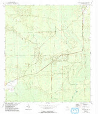 Cross City SW Florida Historical topographic map, 1:24000 scale, 7.5 X 7.5 Minute, Year 1954
