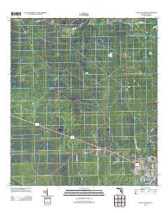 Cross City West Florida Historical topographic map, 1:24000 scale, 7.5 X 7.5 Minute, Year 2012