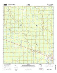 Cross City West Florida Current topographic map, 1:24000 scale, 7.5 X 7.5 Minute, Year 2015