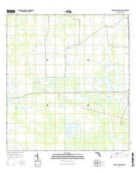 Crows Nest Hammock Florida Current topographic map, 1:24000 scale, 7.5 X 7.5 Minute, Year 2015