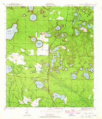 Crystal Lake Florida Historical topographic map, 1:24000 scale, 7.5 X 7.5 Minute, Year 1944