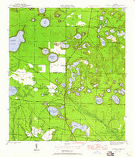 Crystal Lake Florida Historical topographic map, 1:24000 scale, 7.5 X 7.5 Minute, Year 1945