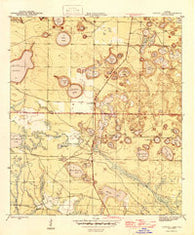 Crystal Lake Florida Historical topographic map, 1:31680 scale, 7.5 X 7.5 Minute, Year 1945