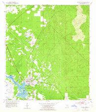Crystal River Florida Historical topographic map, 1:24000 scale, 7.5 X 7.5 Minute, Year 1954