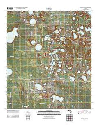 Crystal Lake Florida Historical topographic map, 1:24000 scale, 7.5 X 7.5 Minute, Year 2012