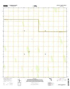 Custard Apple Hammock Florida Current topographic map, 1:24000 scale, 7.5 X 7.5 Minute, Year 2015