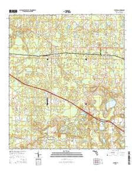 Cypress Florida Current topographic map, 1:24000 scale, 7.5 X 7.5 Minute, Year 2015