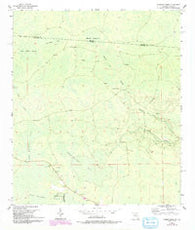 Cypress Creek Florida Historical topographic map, 1:24000 scale, 7.5 X 7.5 Minute, Year 1955
