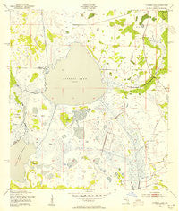 Cypress Lake Florida Historical topographic map, 1:24000 scale, 7.5 X 7.5 Minute, Year 1953