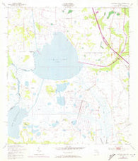 Cypress Lake Florida Historical topographic map, 1:24000 scale, 7.5 X 7.5 Minute, Year 1953