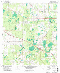 Cypress Florida Historical topographic map, 1:24000 scale, 7.5 X 7.5 Minute, Year 1994